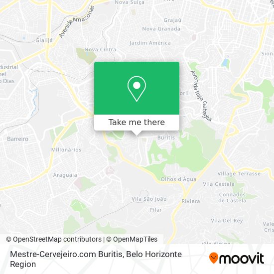 Mestre-Cervejeiro.com Buritis map