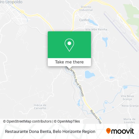 Restaurante Dona Benta map