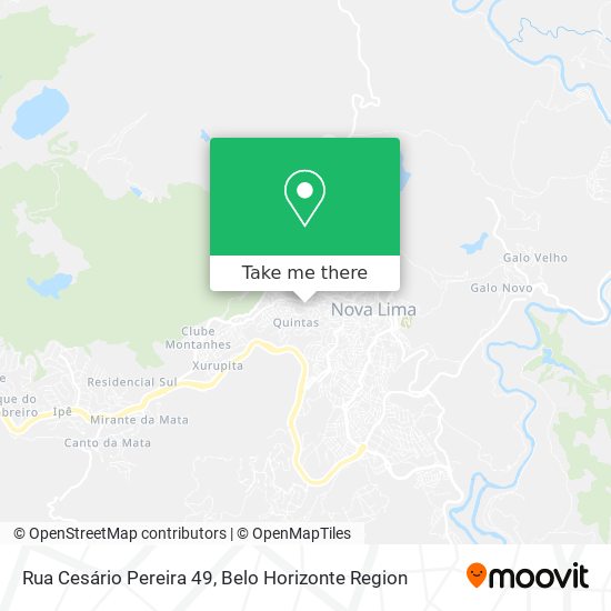 Rua Cesário Pereira 49 map