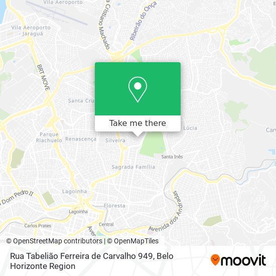 Rua Tabelião Ferreira de Carvalho 949 map