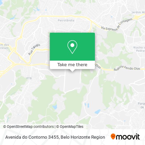 Avenida do Contorno 3455 map