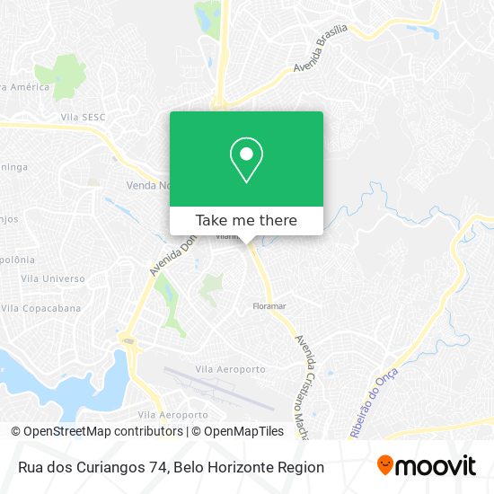 Rua dos Curiangos 74 map