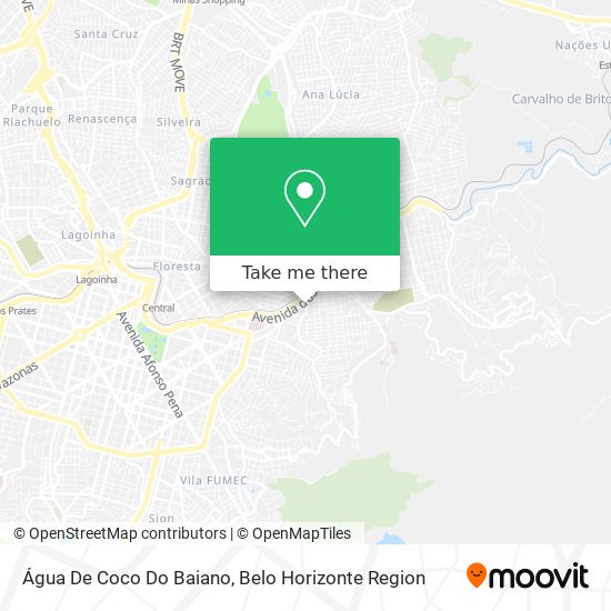 Água De Coco Do Baiano map