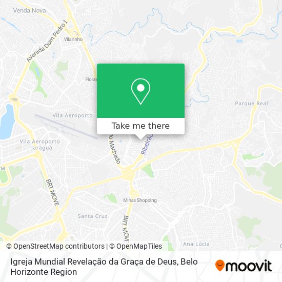 Igreja Mundial Revelação da Graça de Deus map