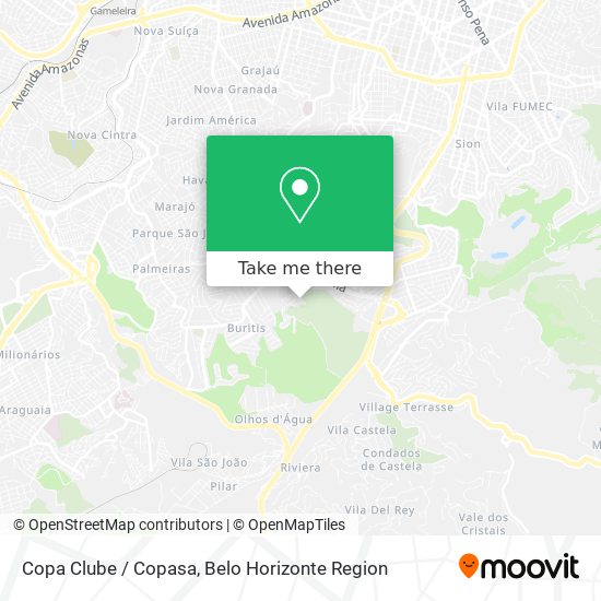 Copa Clube / Copasa map