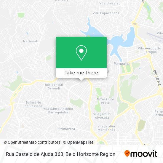 Rua Castelo de Ajuda 363 map