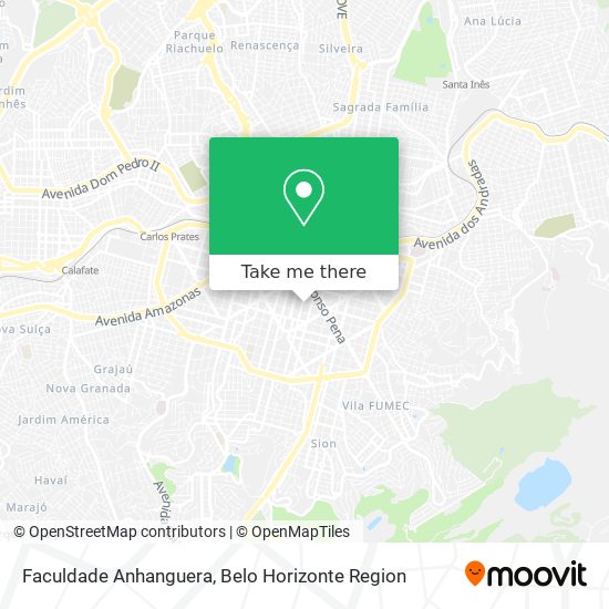 Faculdade Anhanguera map