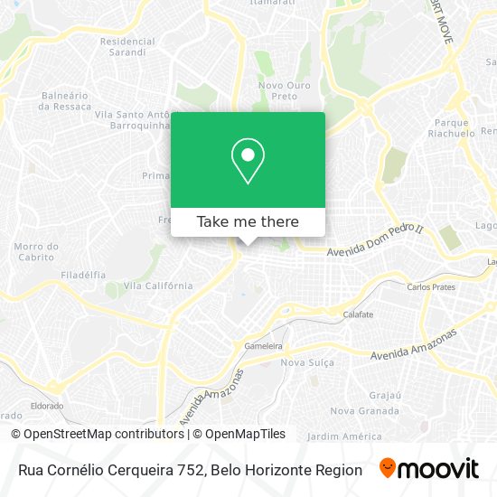 Rua Cornélio Cerqueira 752 map