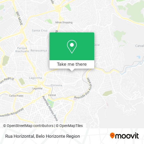 Rua Horizontal map