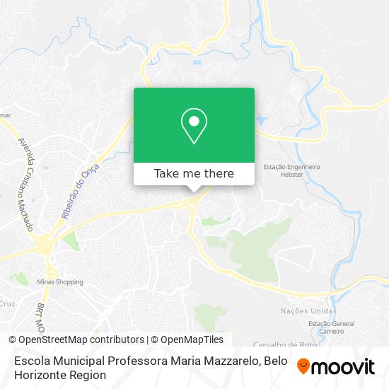 Escola Municipal Professora Maria Mazzarelo map