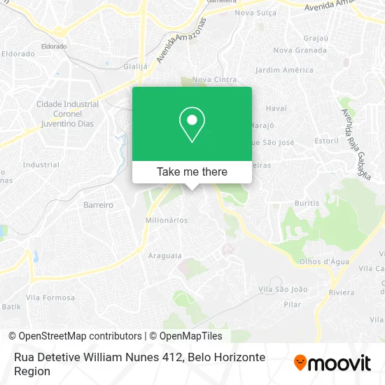 Rua Detetive William Nunes 412 map