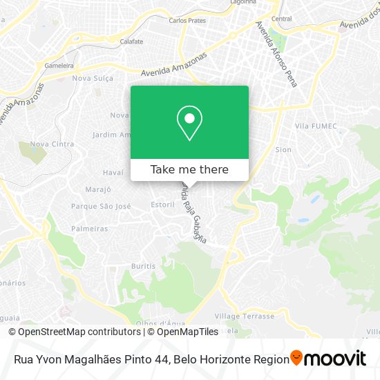 Rua Yvon Magalhães Pinto 44 map