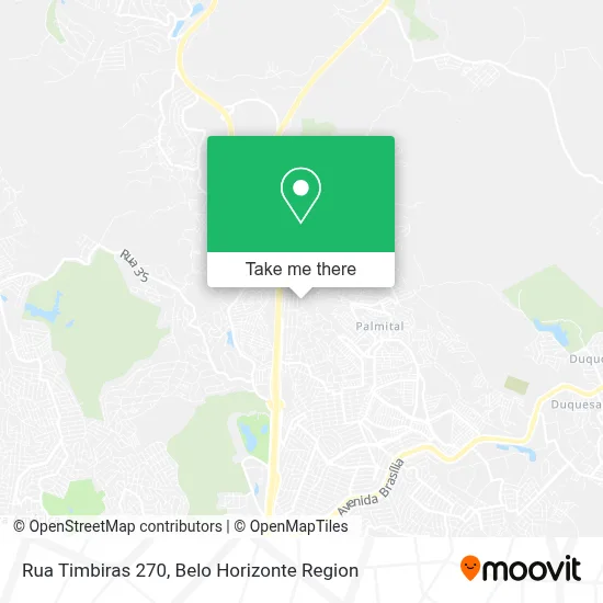 Rua Timbiras 270 map