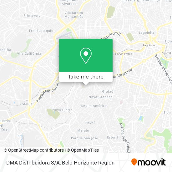DMA Distribuidora S/A map