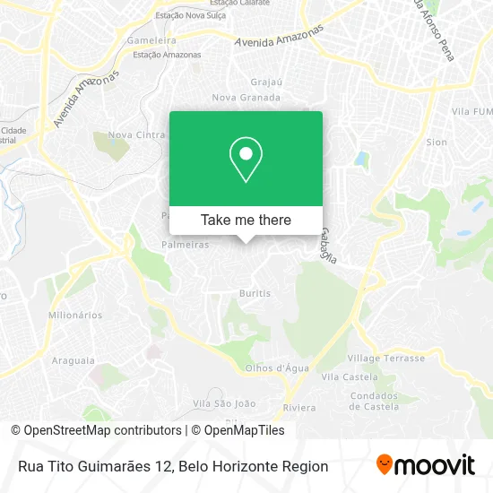 Rua Tito Guimarães 12 map