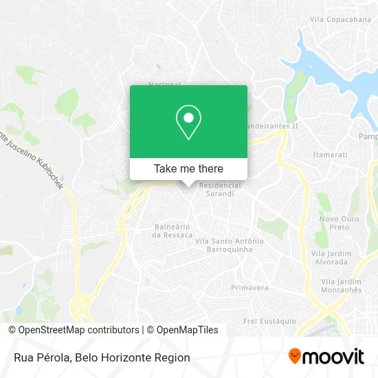 Rua Pérola map