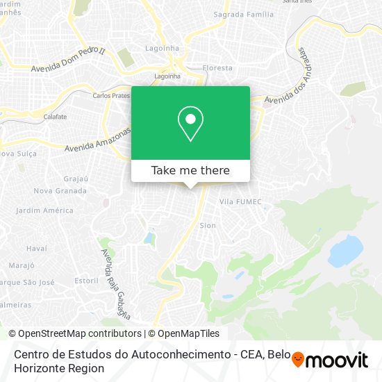 Centro de Estudos do Autoconhecimento - CEA map