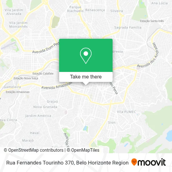 Rua Fernandes Tourinho 370 map