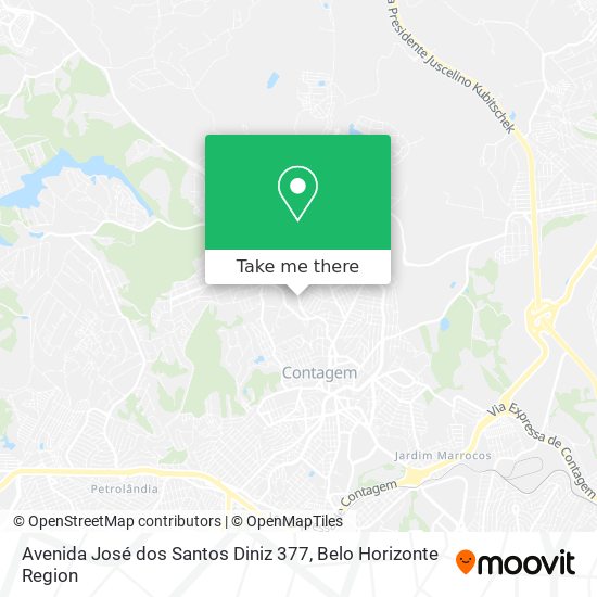 Avenida José dos Santos Diniz 377 map