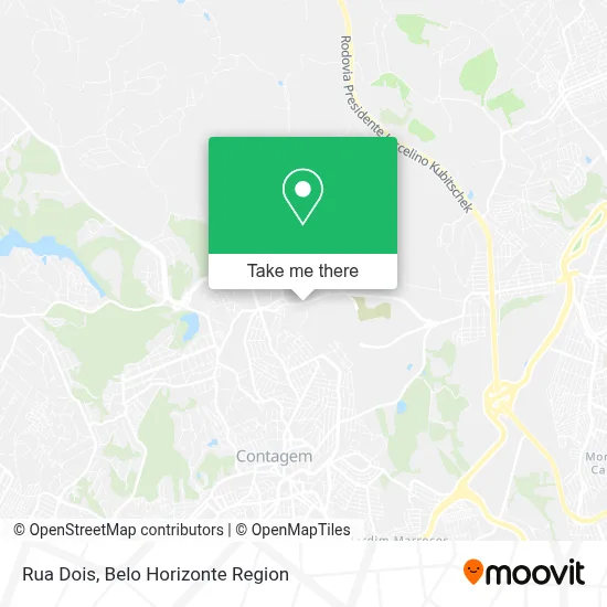 Rua Dois map