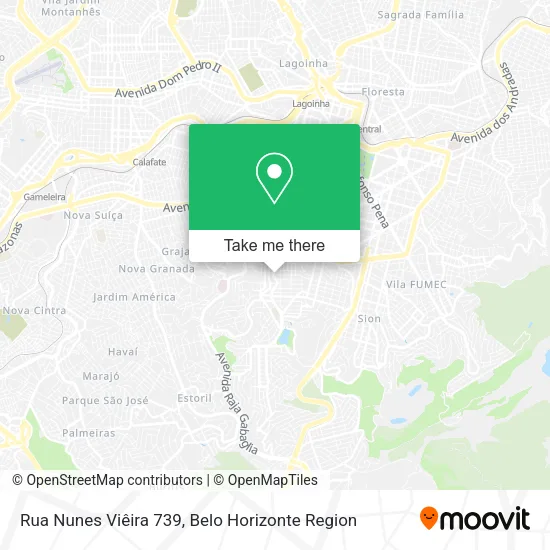 Rua Nunes Viêira 739 map