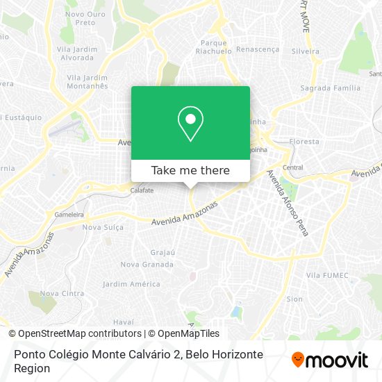 Ponto Colégio Monte Calvário 2 map