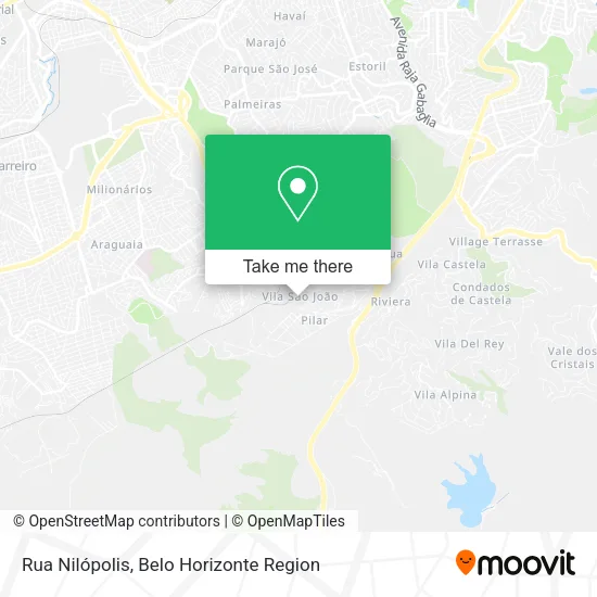 Rua Nilópolis map