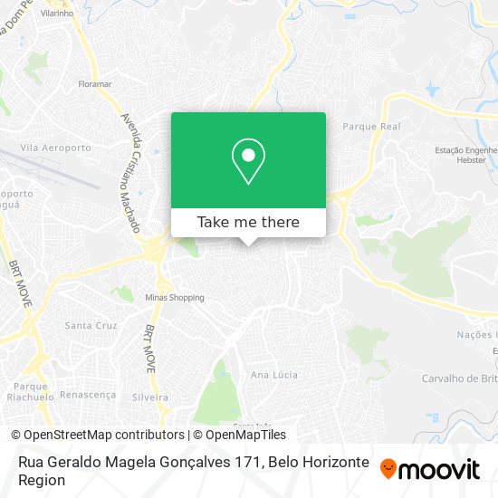 Rua Geraldo Magela Gonçalves 171 map