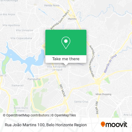 Rua João Martins 100 map
