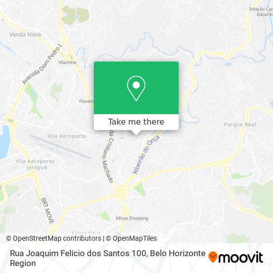 Rua Joaquim Felício dos Santos 100 map