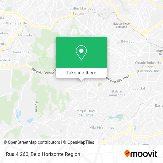 Rua 4 260 map