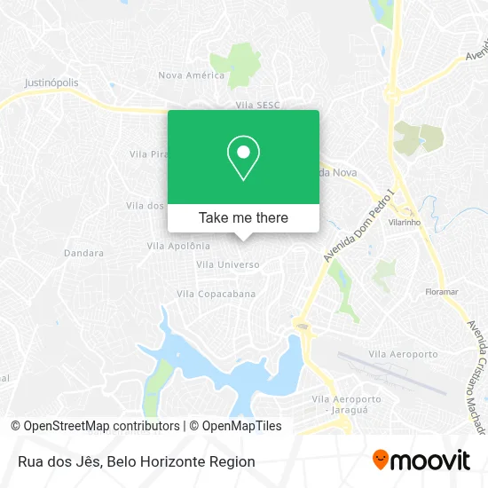 Rua dos Jês map