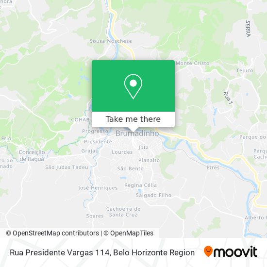 Rua Presidente Vargas 114 map