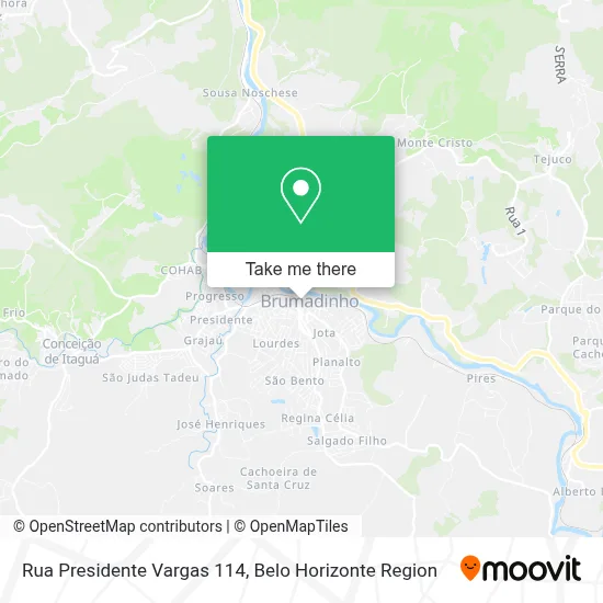 Rua Presidente Vargas 114 map