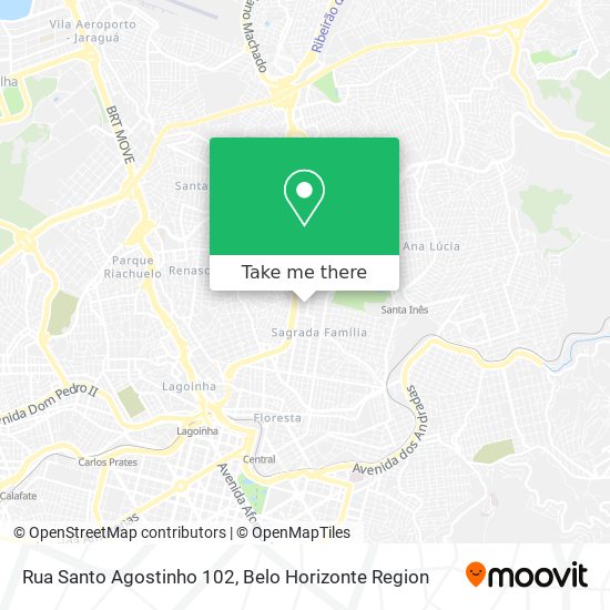 Rua Santo Agostinho 102 map