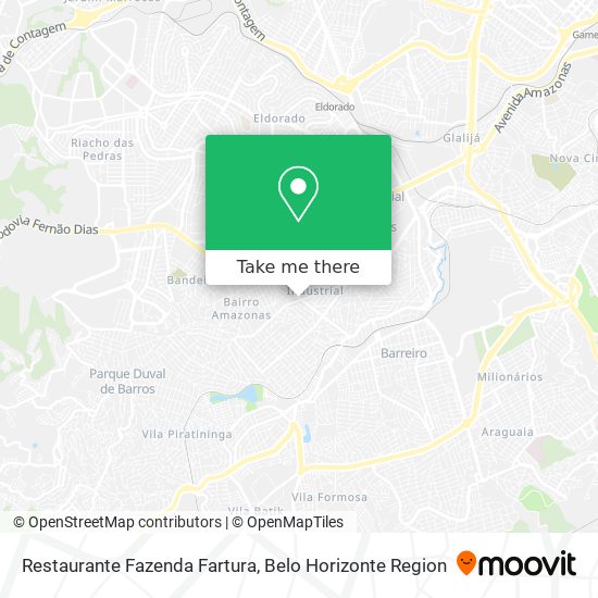 Restaurante Fazenda Fartura map