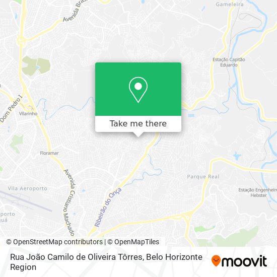 Rua João Camilo de Oliveira Tôrres map