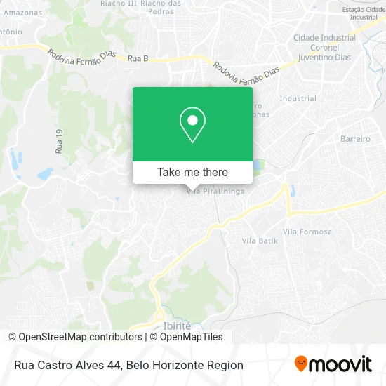 Rua Castro Alves 44 map