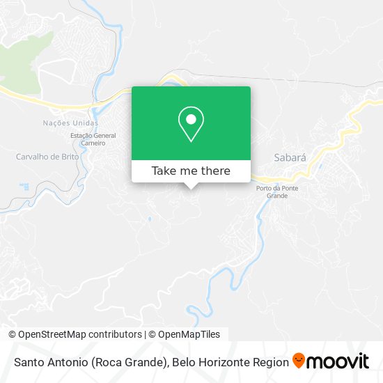 Santo Antonio (Roca Grande) map