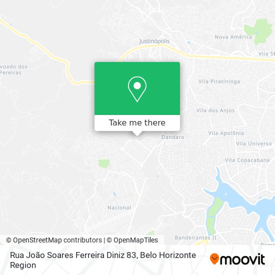 Rua João Soares Ferreira Diniz 83 map