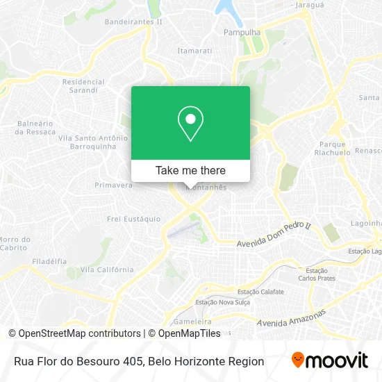 Rua Flor do Besouro 405 map