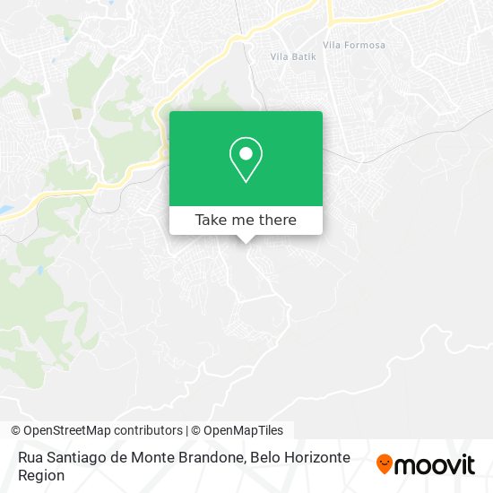 Rua Santiago de Monte Brandone map