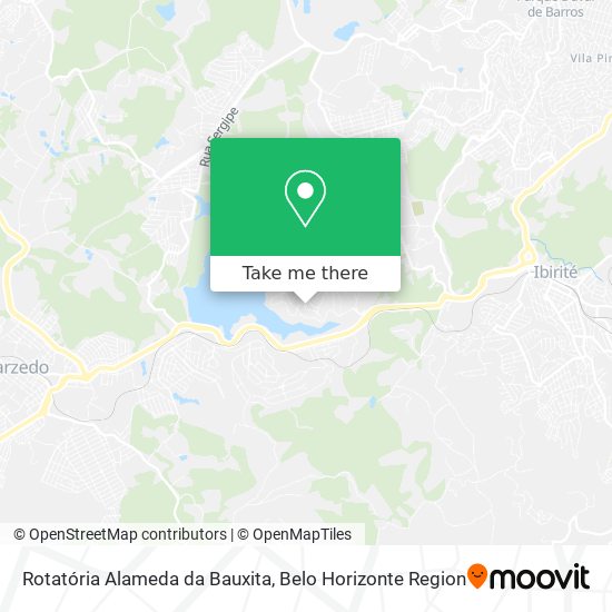 Rotatória Alameda da Bauxita map