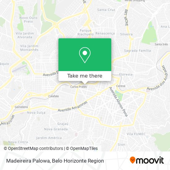 Madeireira Palowa map