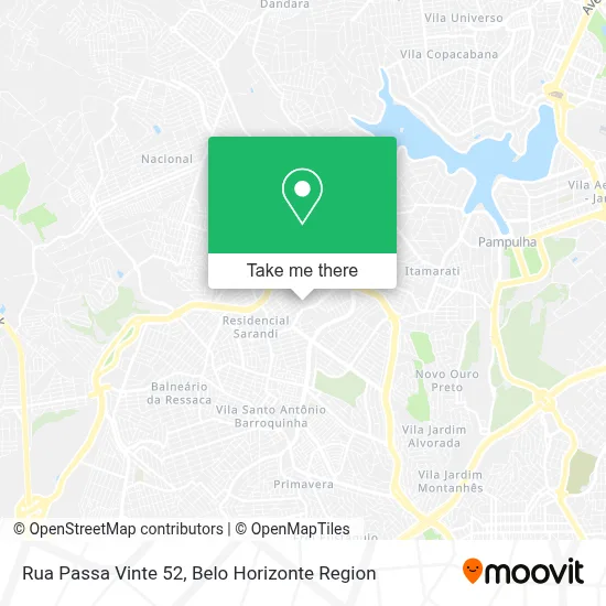Rua Passa Vinte 52 map