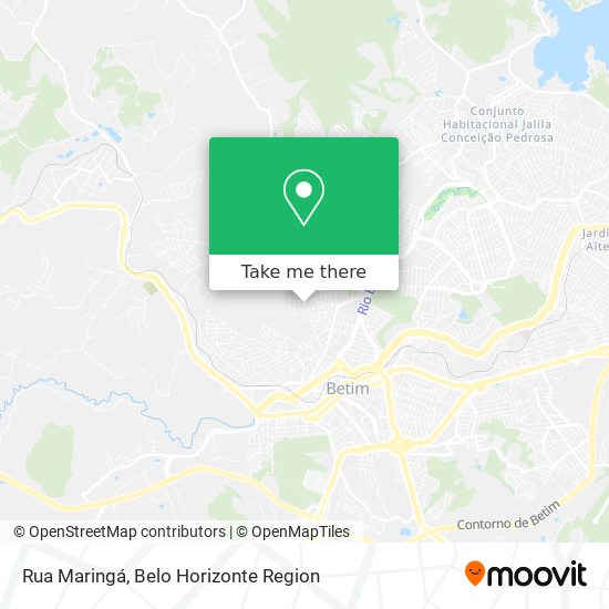 Rua Maringá map