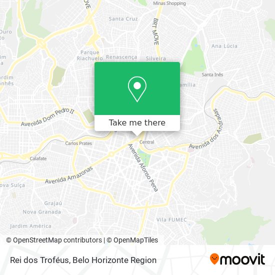 Rei dos Troféus map