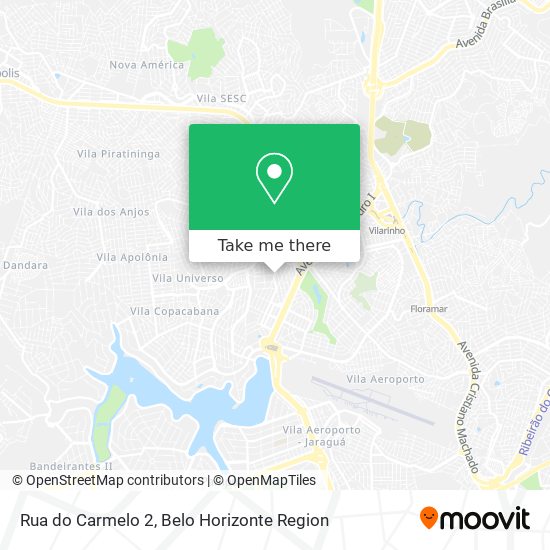 Mapa Rua do Carmelo 2