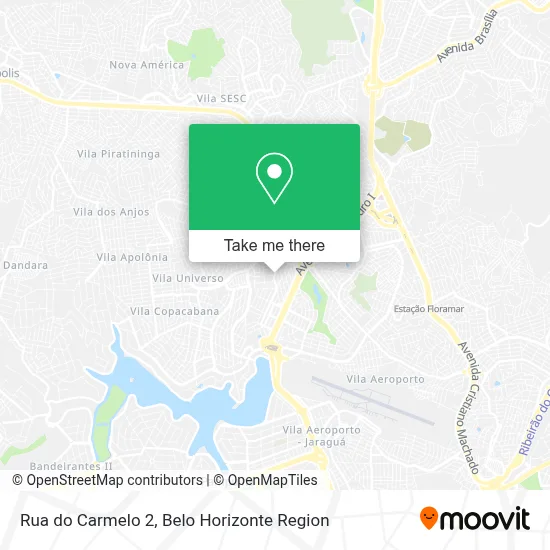 Rua do Carmelo 2 map