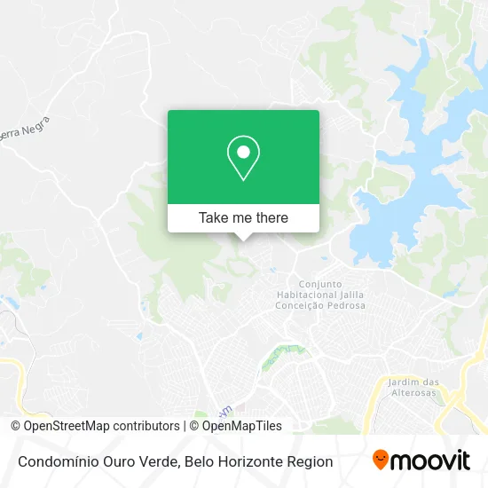 Condomínio Ouro Verde map